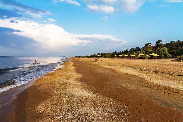 пляжи отдых азовское море