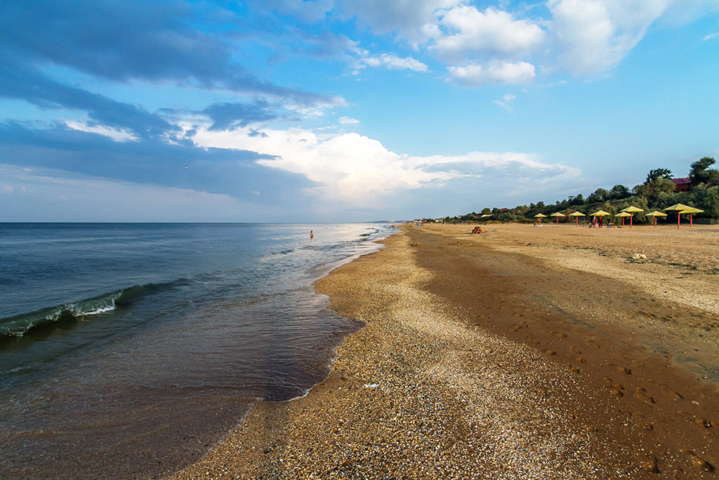 побережье Азовского моря отдых